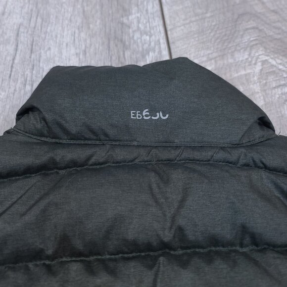 Eddie Bauer Vest Mens Small Green EB 600 Down Puffer Quilted Outdoor Hiking - Picture 6 of 10